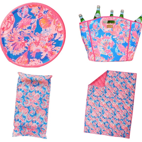 2pc Lilly Pulitzer BBBD Flying Pool Disk - Picture 7 of 7